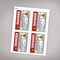 Avery Arc Flash/Danger Labels, Waterproof, UV Resistant, Preprinted, 3.5" x 5", 40 Warning Decal Labels